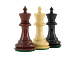 Sandringham Tres Corone Luxury Chess Pieces 2.5 Inches -Board Games - Chess And Cards Shop RCP099 03