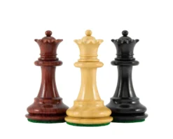 Sandringham Tres Corone Luxury Chess Pieces 2.5 Inches -Board Games - Chess And Cards Shop RCP099 04