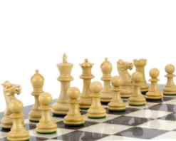 Sandringham Tres Corone Luxury Chess Pieces 2.5 Inches -Board Games - Chess And Cards Shop RCP099 06