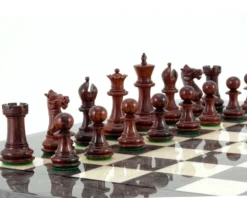 Sandringham Tres Corone Luxury Chess Pieces 2.5 Inches -Board Games - Chess And Cards Shop RCP099 07