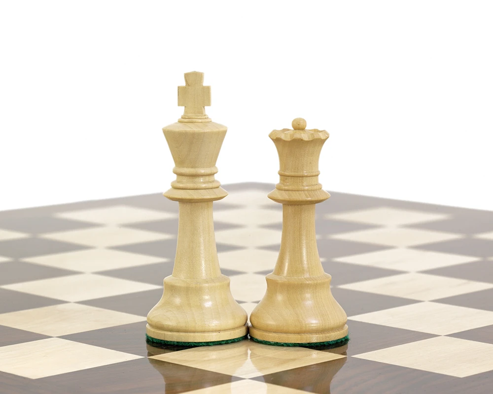 Conquest Series Ebonised Chess Pieces 4 Inches 3 Conquest Series Ebonised Chess Pieces 4 Inches - Image 3