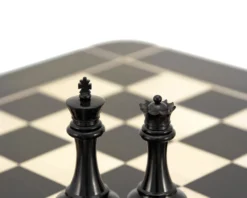 Sovereign Series Ebonised Boxwood Chessmen 3 Inches -Board Games - Chess And Cards Shop RCP105 06