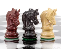 Corinthian Tres Corone Luxury Chess Pieces 2.5 Inches -Board Games - Chess And Cards Shop RCP106 03