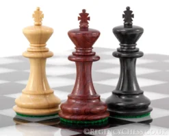 Corinthian Tres Corone Luxury Chess Pieces 2.5 Inches -Board Games - Chess And Cards Shop RCP106 04