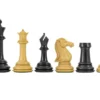 Parthenon Series Ebony And Boxwood Chess Pieces 4.5 Inches