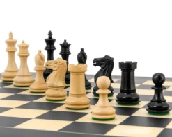 Highclere Series Ebony Staunton Chess Pieces 3 Inches 13 Highclere Series Ebony Staunton Chess Pieces 3 Inches -Board Games - Chess And Cards Shop RCP111 06