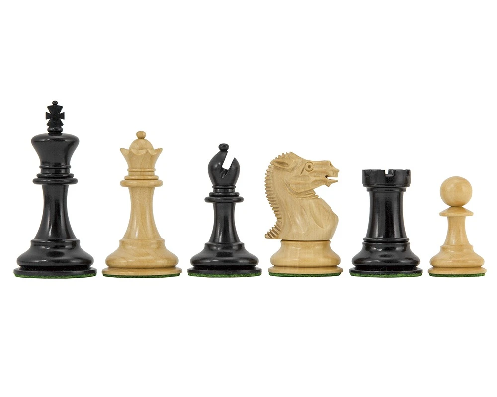 Highgrove Series Ebonised Staunton Chess Pieces 3 Inches 1 Highgrove Series Ebonised Staunton Chess Pieces 3 Inches