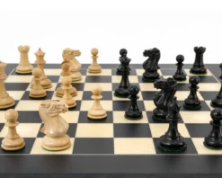 Highgrove Series Ebonised Staunton Chess Pieces 3 Inches 11 Highgrove Series Ebonised Staunton Chess Pieces 3 Inches -Board Games - Chess And Cards Shop RCP112 04