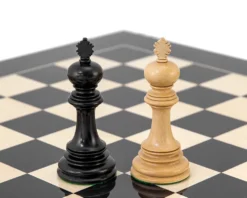 Constantine Luxury Ebony Chess Pieces 4.5 Inches -Board Games - Chess And Cards Shop RCP119 03
