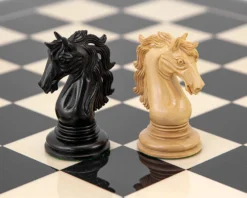 Constantine Luxury Ebony Chess Pieces 4.5 Inches -Board Games - Chess And Cards Shop RCP119 04