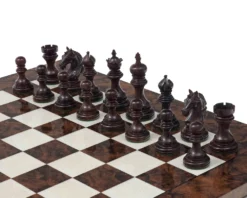 Luxury Staunton Garvi 4.25 Inch Rosewood Chessmen -Board Games - Chess And Cards Shop RCP120 04