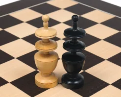French Regency Period Chess Pieces Ebonised -Board Games - Chess And Cards Shop RCP122 08