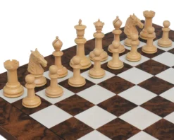 Classic Staunton Ebony Bath Series Chessmen 4.25 Inches -Board Games - Chess And Cards Shop RCP123b 05