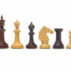 Classic Staunton Rosewood Bath Series Chess Men 4.25 Inches