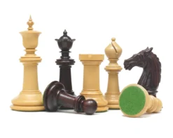 Classic Staunton Rosewood Bath Series Chess Men 4.25 Inches -Board Games - Chess And Cards Shop RCP124 03