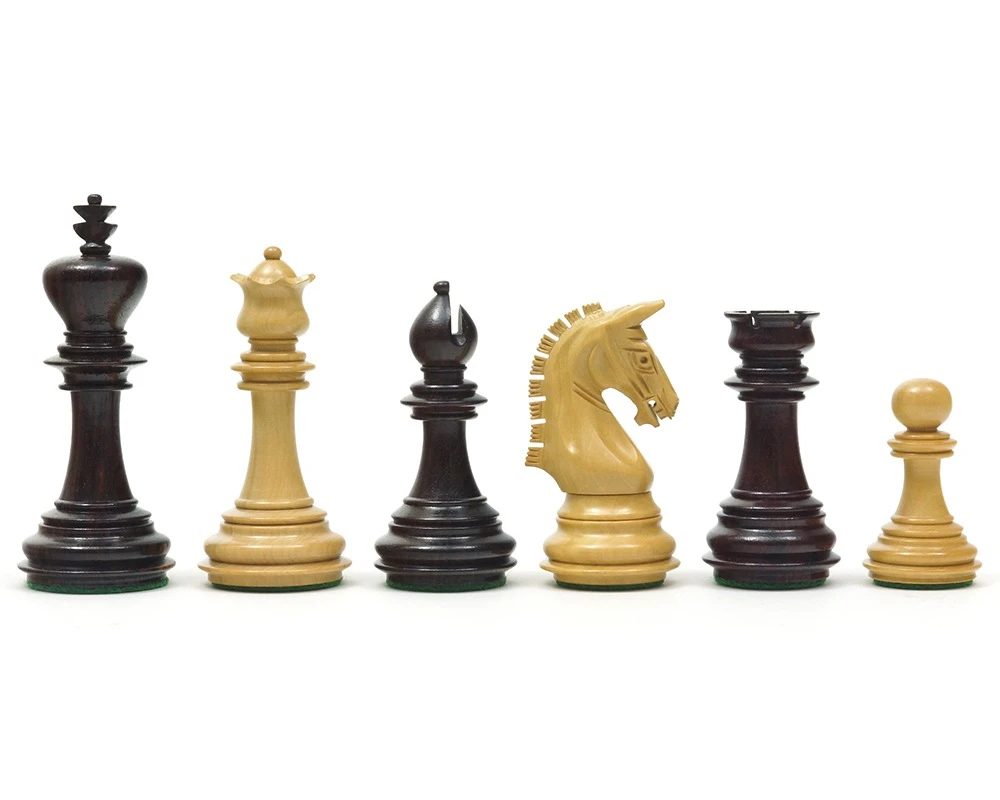 Imperial Knight Rosewood Chessmen 3.75 Inches 1 Imperial Knight Rosewood Chessmen 3.75 Inches