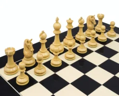 The La Valletta Redwood Chessmen 4.5 Inches -Board Games - Chess And Cards Shop RCP133 06