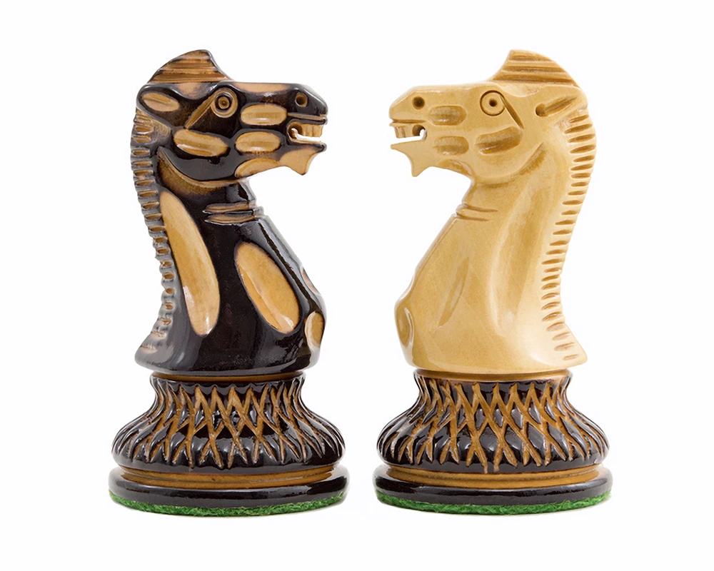 Burnt Parker Chessmen 4 Inch 4 Burnt Parker Chessmen 4 Inch - Image 4