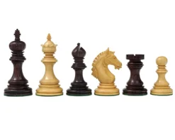The Garvi 4 Inch Rosewood Chessmen