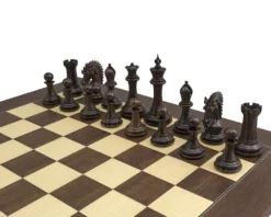 The Sheffield Knight Rosewood Chessmen 4.25 Inch -Board Games - Chess And Cards Shop RCP143 04