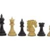 The Kingsgate Ebony Chessmen 4.25 Inch