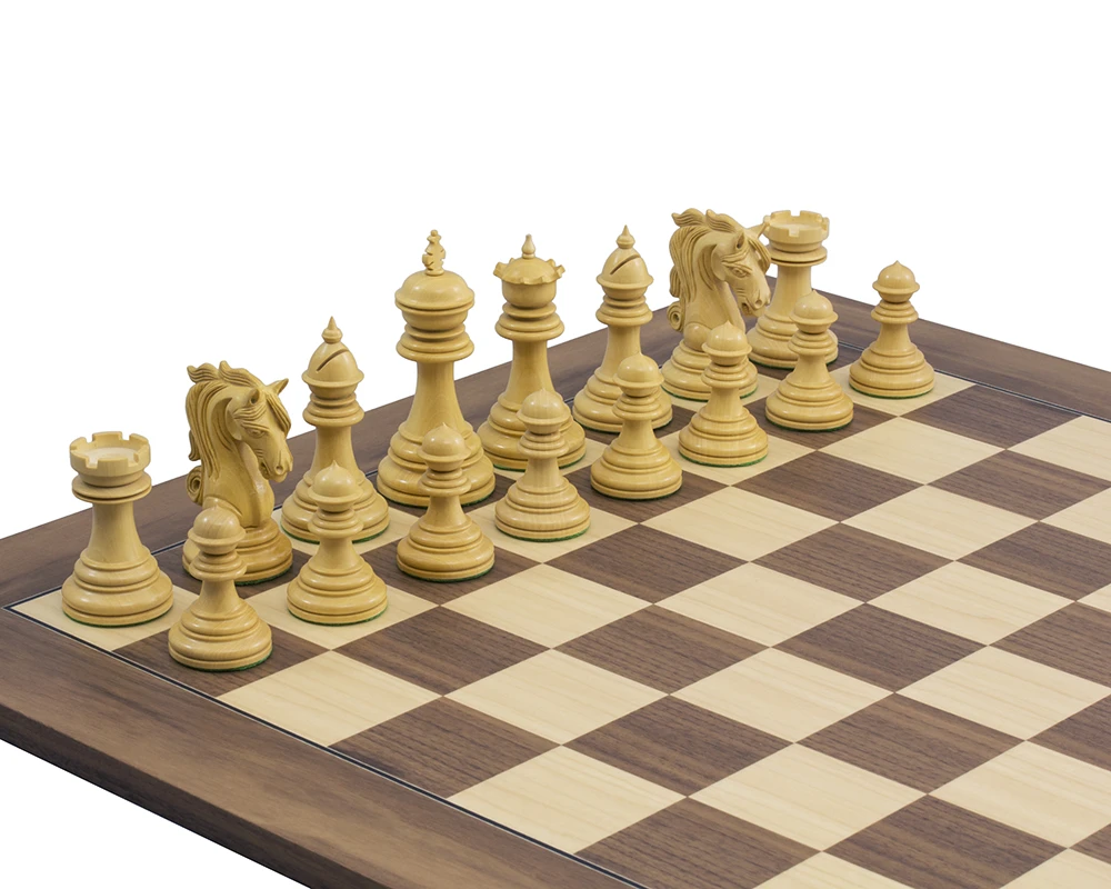 The Kingsgate Ebony Chessmen 4.25 Inch 6 The Kingsgate Ebony Chessmen 4.25 Inch - Image 6