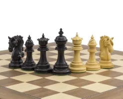 The Kingsgate Ebony Chessmen 4.25 Inch 13 The Kingsgate Ebony Chessmen 4.25 Inch -Board Games - Chess And Cards Shop RCP144 06