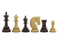 The Lemington Rosewood Chessmen 4.25 Inch