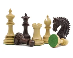 The Lemington Rosewood Chessmen 4.25 Inch -Board Games - Chess And Cards Shop RCP147 02