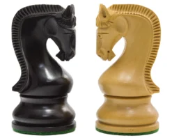 Leningrad Series Ebonised Chess Men 4 Inch 10 Leningrad Series Ebonised Chess Men 4 Inch -Board Games - Chess And Cards Shop RCP148 04