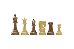 Leningrad Series Acacia Chess Men 4 Inch