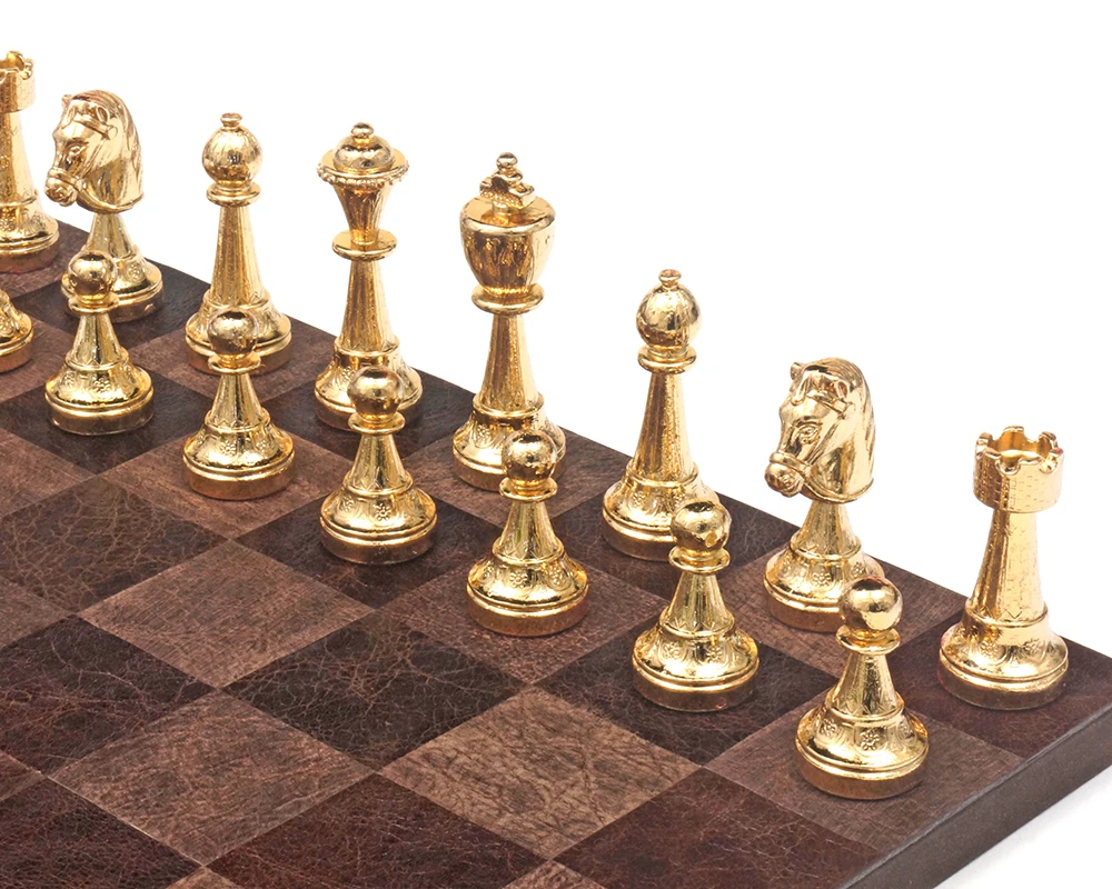 The Messina Gold And Silver Plated Italian Chessmen 5 The Messina Gold And Silver Plated Italian Chessmen - Image 5