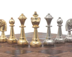 The Messina Gold And Silver Plated Italian Chessmen 13 The Messina Gold And Silver Plated Italian Chessmen -Board Games - Chess And Cards Shop RCP153 06