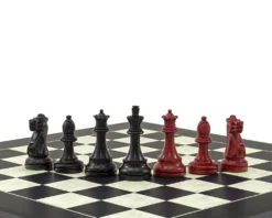 Broadbase Chess Men In Red And Black 3.75 Inch 13 Broadbase Chess Men In Red And Black 3.75 Inch -Board Games - Chess And Cards Shop RCP154 06