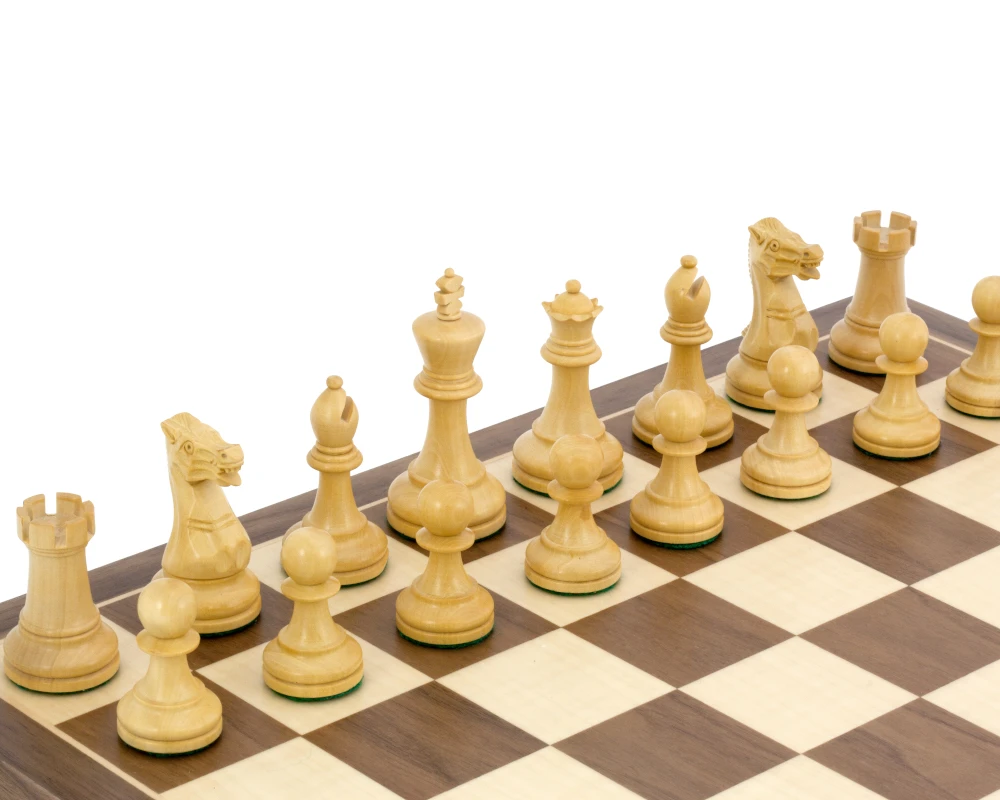 Executive Staunton Chessmen In Sheesham 3 Inches 5 Executive Staunton Chessmen In Sheesham 3 Inches - Image 5