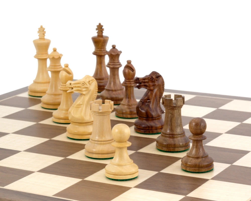 Executive Staunton Chessmen In Sheesham 3 Inches 7 Executive Staunton Chessmen In Sheesham 3 Inches - Image 7