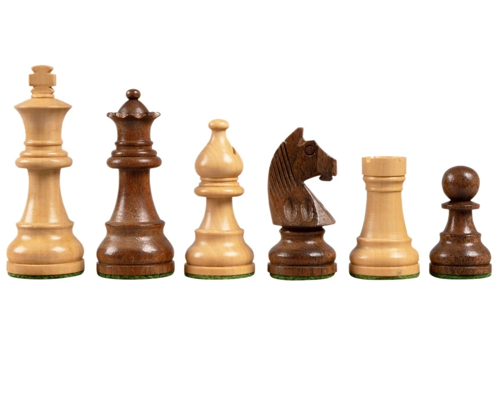 Down Head Acacia 3 Inch Chessmen 1 Down Head Acacia 3 Inch Chessmen