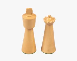 Art Deco Ebonised And Boxwood Chess Pieces 3.5 Inch -Board Games - Chess And Cards Shop RCP165 03