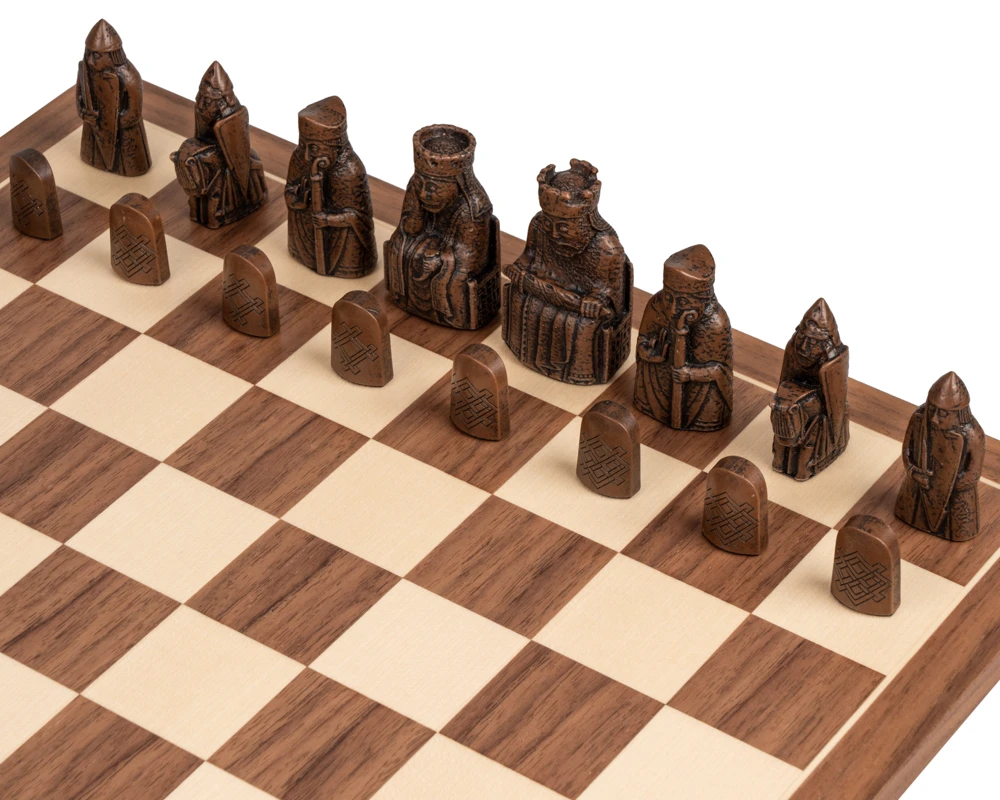 The Regency Chess Isle Of Lewis Official Chessmen - Medium Size 2.75 Inch 2 The Regency Chess Isle Of Lewis Official Chessmen - Medium Size 2.75 Inch - Image 2