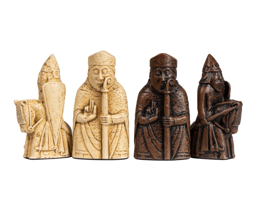 The Regency Chess Isle Of Lewis Official Chessmen - Medium Size 2.75 Inch 6 The Regency Chess Isle Of Lewis Official Chessmen - Medium Size 2.75 Inch - Image 6