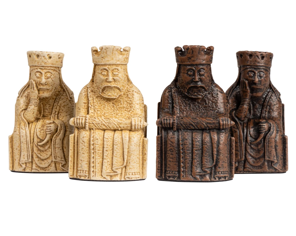 The Regency Chess Isle Of Lewis Official Chessmen - Medium Size 2.75 Inch 7 The Regency Chess Isle Of Lewis Official Chessmen - Medium Size 2.75 Inch - Image 7