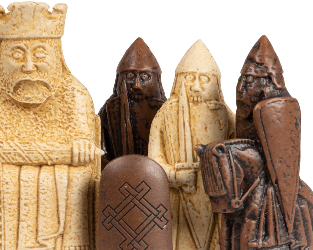 The Regency Chess Isle Of Lewis Official Chessmen - Medium Size 2.75 Inch 8 The Regency Chess Isle Of Lewis Official Chessmen - Medium Size 2.75 Inch - Image 8