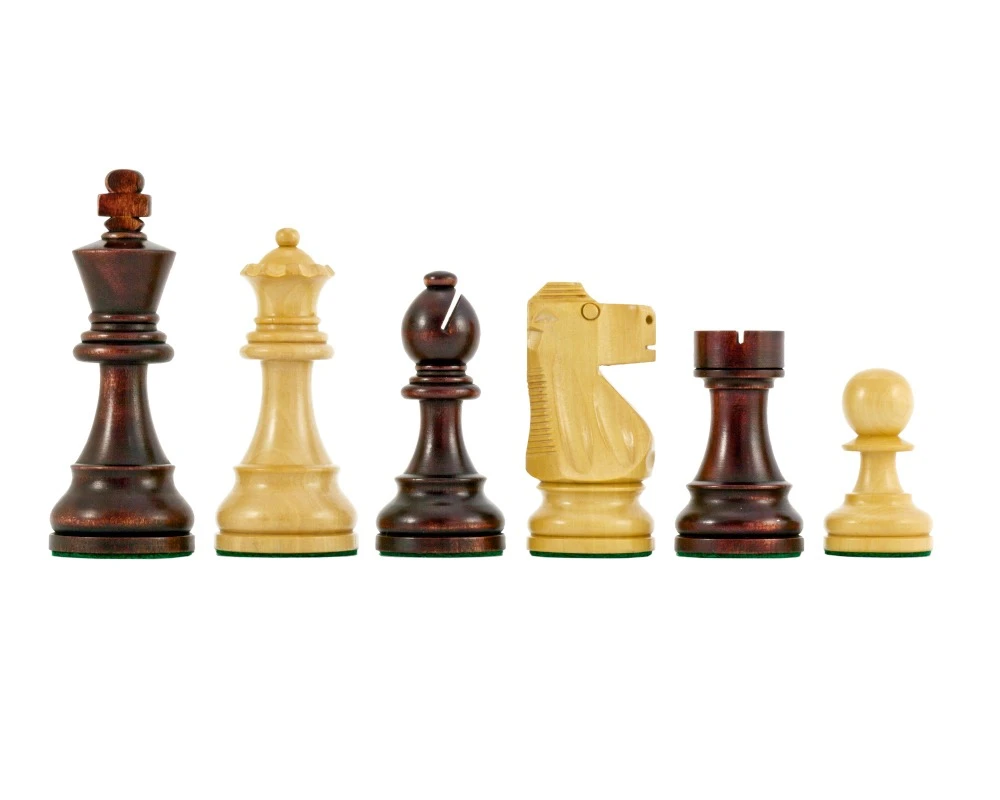 Antiqued British Staunton Chessmen 3.75 Inches 1 Antiqued British Staunton Chessmen 3.75 Inches