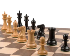 Reproduction Staunton Ebony Chessmen 1890 Model 3.5 Inch 13 Reproduction Staunton Ebony Chessmen 1890 Model 3.5 Inch -Board Games - Chess And Cards Shop RCP171 06
