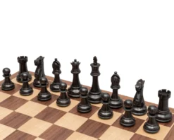 The Arundel Ebonised Staunton 3.5 Inch Chess Men (49350) -Board Games - Chess And Cards Shop RCP180 03