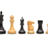 The Abingdon 3.5 Inch Ebonised Chess Men (49040)