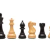 3.5 Inch Classic Staunton Chessmen Ebonised