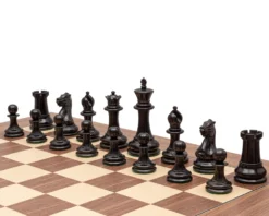 1851 Reproduction Staunton Ebony Chessmen 4.4 Inch 9 1851 Reproduction Staunton Ebony Chessmen 4.4 Inch -Board Games - Chess And Cards Shop RCP190 02