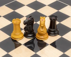 The Harrwitz Staunton 3.5 Inch Ebony Chess Men -Board Games - Chess And Cards Shop RCP193 07