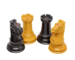 The Harrwitz Staunton 3.5 Inch Ebony Chess Men -Board Games - Chess And Cards Shop RCP193 08